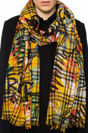 Shawl with a printed logo, zdjęcie 2 Shawl with a printed logo od Burberry